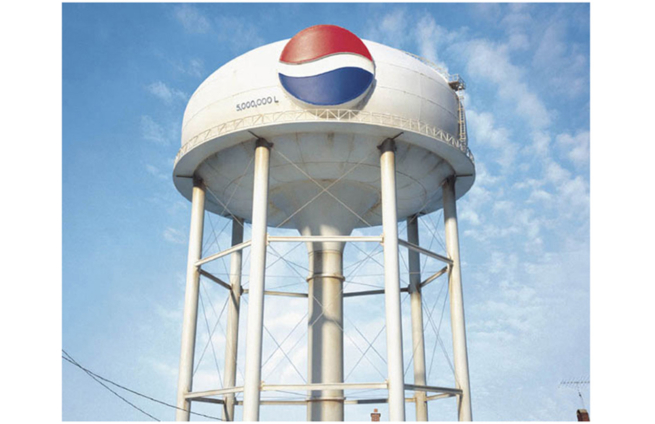 pepsi tower prop