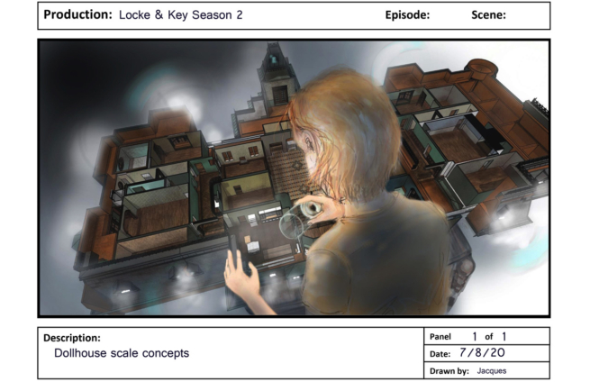 glass trap locke and key