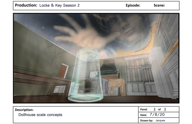 glass trap locke and key