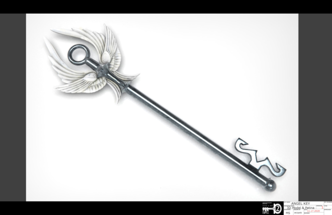 angel key locke and key