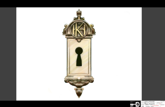 keyhole locke and key