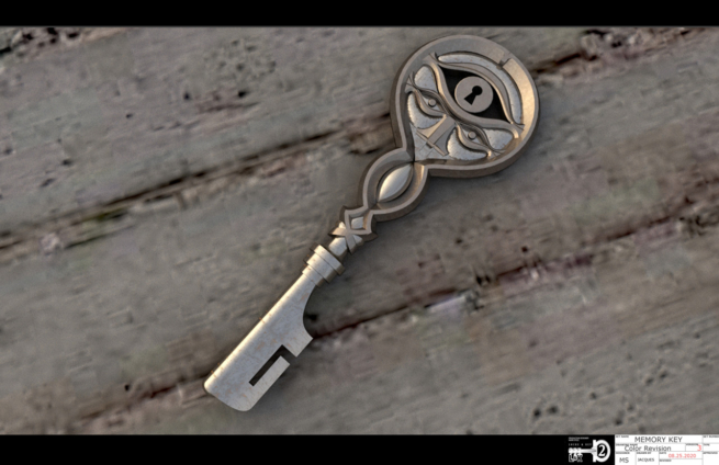 memory key locke and key
