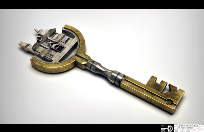 small world key locke and key