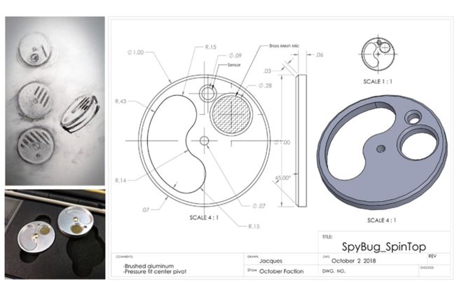 spy bug october faction